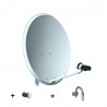 KIT-80p Antena 80cm + LNB + Soprte U